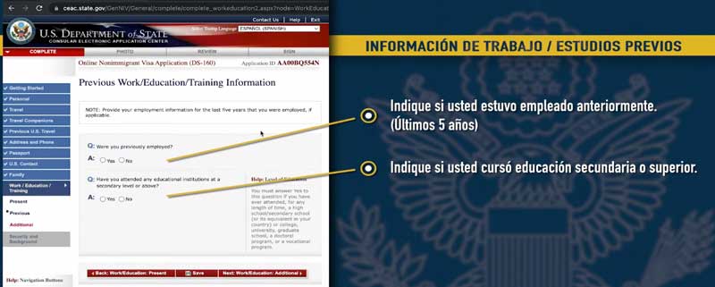 formulario-informacion-de-estudio-o-trabajo-visa-turista-ds-160